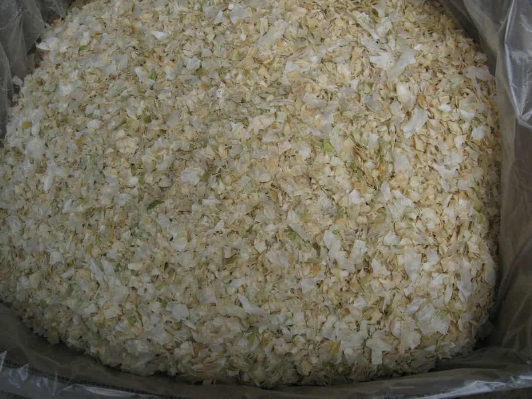 2018 Crop Dehydrated White Onion Kibble