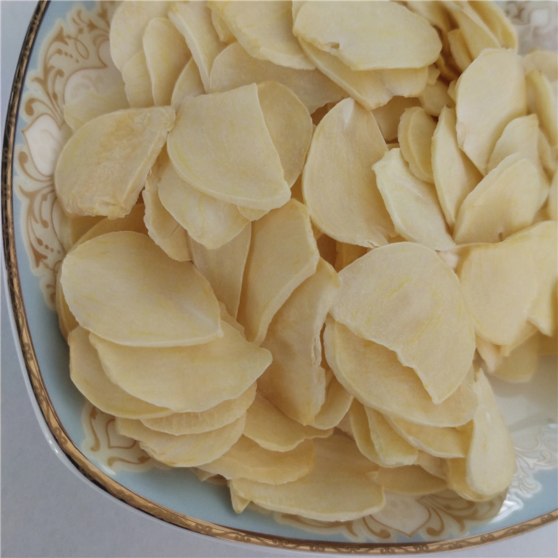 Dehydrated Garlic Flakes Without Root