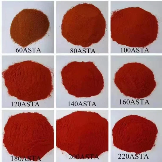 Paprika Powder, Asta60-Asta220, Supply According Your Needs