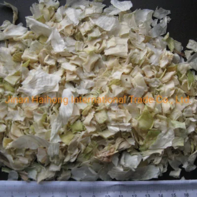 China Dehydrated White Onion Flakes