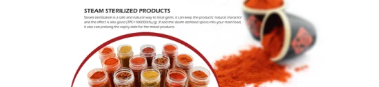 Brc a Paprika Chili Distributor Pepepr Weet Red Capsicum Powder
