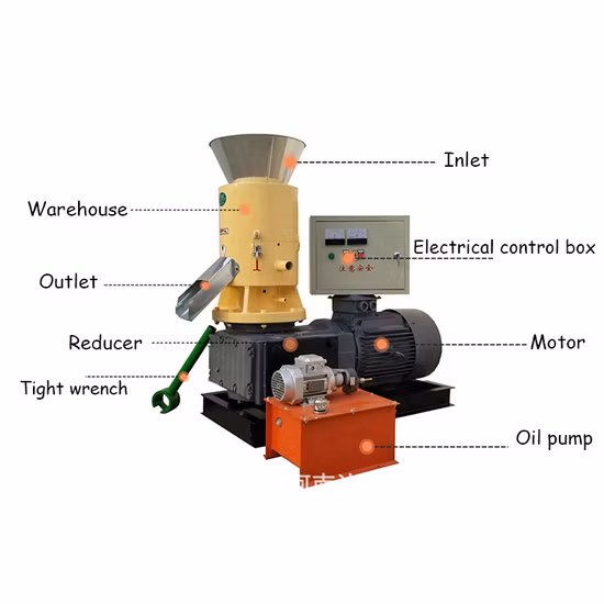 Garlic EPS Granule Manufacturers Waste Wood Granule Machine Wooden Granules