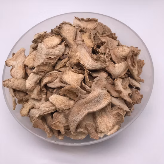 Bulk Herbal Medicinal Dried Rhizoma Zingiberis Dried Ginger Slice Gan Jiang