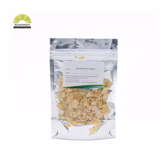 China Dehydrated White Onion Flakes